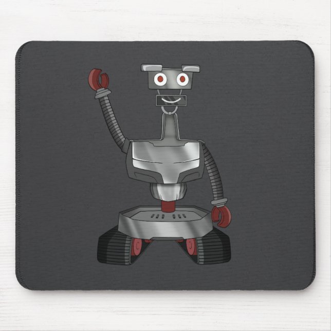 Cartoon-Robotermousepad Mousepad (Vorne)