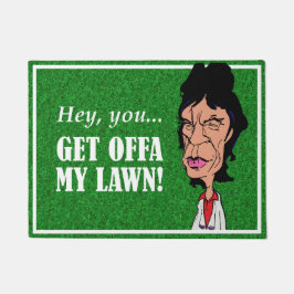 Cartoon-Rock-and-Rollfußmatte Fußmatte