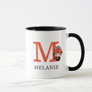 Cartoon Ron Weasley und Pigwidgeon Tasse