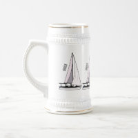 Cartoon Sailboat