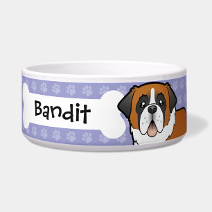 Cartoon Saint Bernard Napf