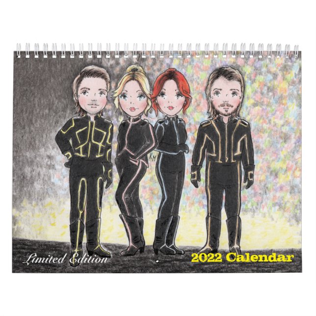 Cartoon-Sammelkalender 2022 Kalender (Titelbild)