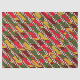 Cartoon Santas Christmas Seidenpapier