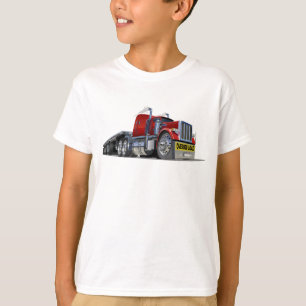 Cartoon-Sattelschlepper T-Shirt
