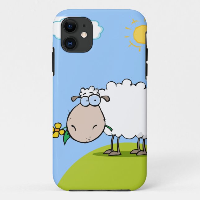Cartoon-Schafe iPhone 5 Fall Case-Mate iPhone Hülle (Rückseite)