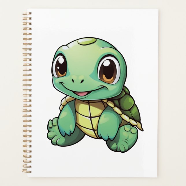 Cartoon-Schildkröte Planer (Vorderseite)