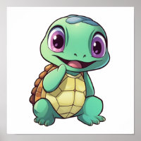 Cartoon-Schildkröte