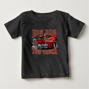 Cartoon-Schleppwagen Baby T-shirt