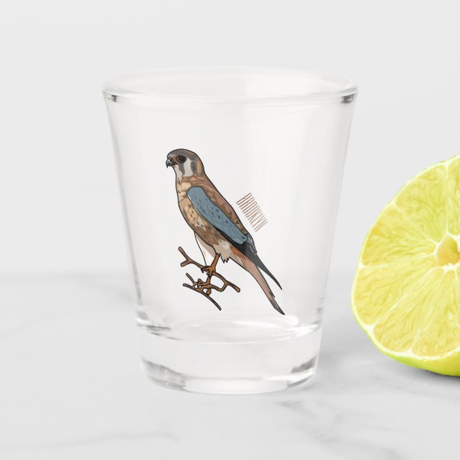 Cartoon Schnapsglas (Vorderseite)