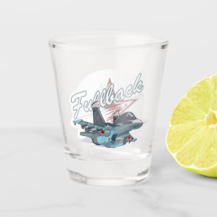 Cartoon Schnapsglas