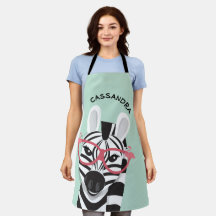 Cartoon Schwarz-weiß Zebra Flamingo Sonnenbrille N