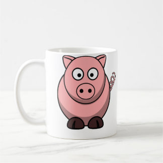 Cartoon-Schwein-Tasse Tasse