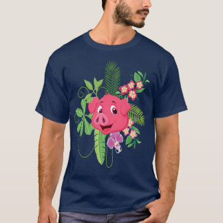 Cartoon Schweinefleisch I Niedlich Schweinefleisch T-Shirt