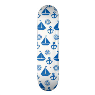 Cartoon-Segel-Boots-Muster Skateboard