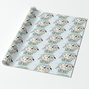 Cartoon Sheep Geschenkpapier