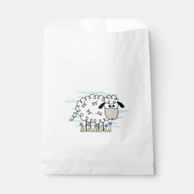Cartoon Sheep Geschenktütchen (Vorderseite)