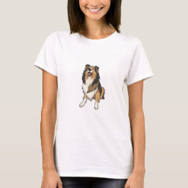 Cartoon Sheltie T-Shirt