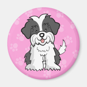 Cartoon ShihTzu Magnet