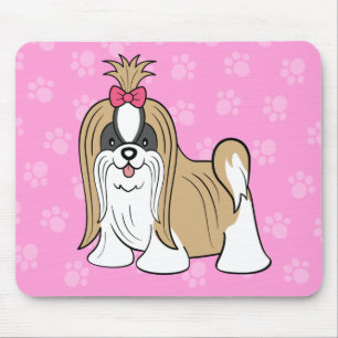 Cartoon ShihTzu Mousepad