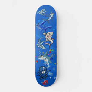 Cartoon Skateboard