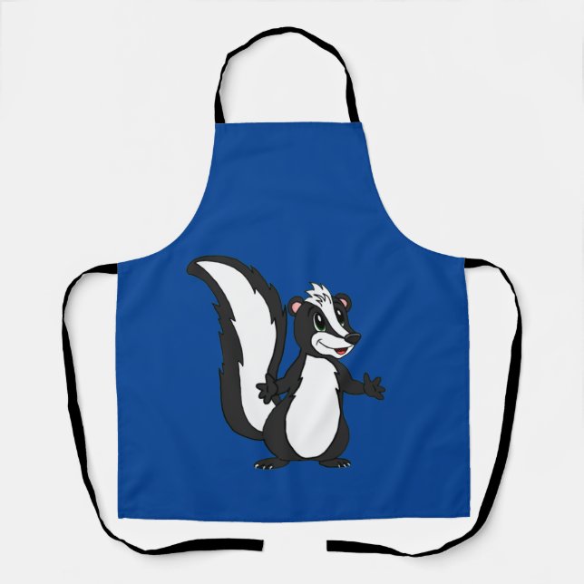 Cartoon Skunk  Schürze (Vorderseite)