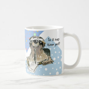 Cartoon Sloth Nickerchen Time Tasse
