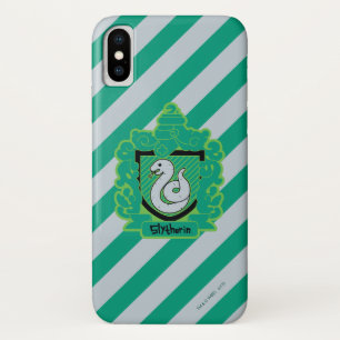 Cartoon Slytherin Wappen iPhone X Hülle