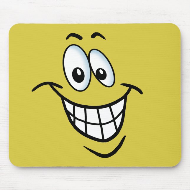 Cartoon Smile Mousepad (Vorne)