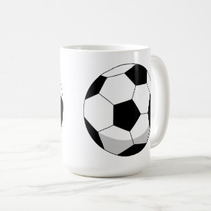 Cartoon Soccer Ball Kaffeetasse