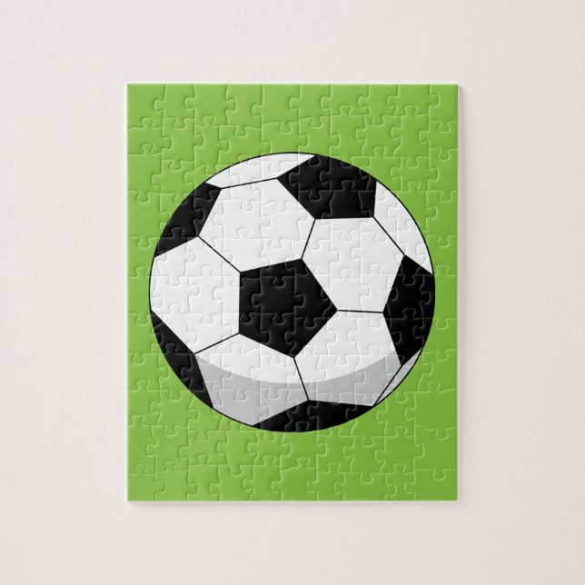 Cartoon Soccer Ball Puzzle (Vertikal)