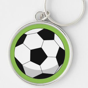 Cartoon Soccer Ball Schlüsselanhänger