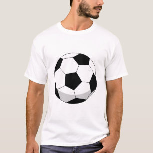 Cartoon Soccer Ball T-Shirt