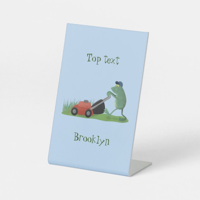 Cartoon Sockelschild (Vorderseite)