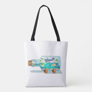 Cartoon Souvenir Flasche