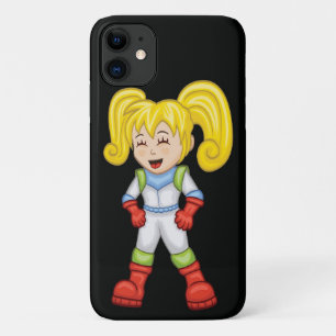 Cartoon Space Kids / Girl Case-Mate iPhone Hülle