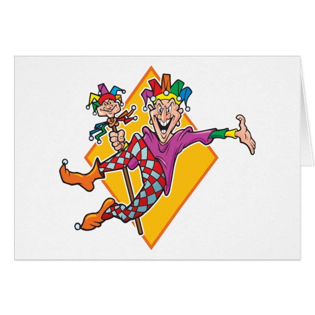 Cartoon-Spaßvogel (Vorderseite (Horizontal))