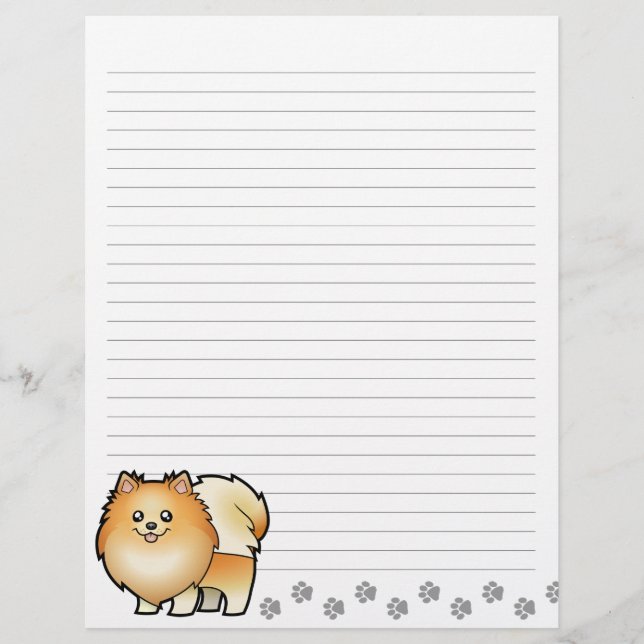 Cartoon Spitz (Vorderseite)