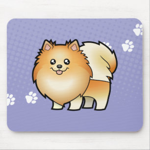 Cartoon-Spitz Mousepad