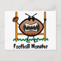 Cartoon Sports Clip Art Wahnsinn Fußball Monster