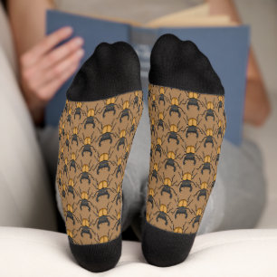 Cartoon Stag Käfer Muster Socken