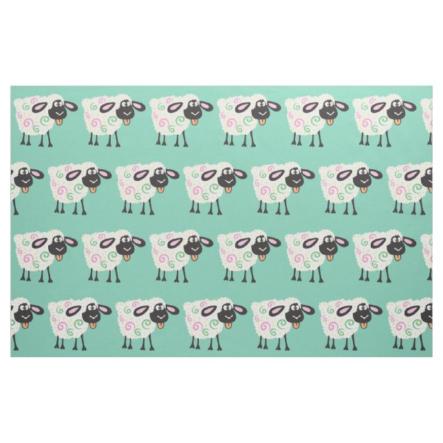 Cartoon Stoff (Fat Quarter (45,7 x 55,9 cm))