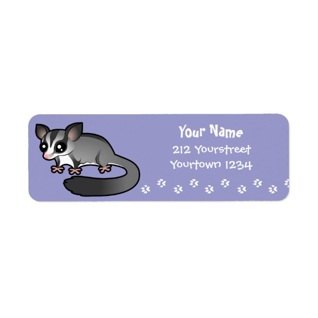 Cartoon Sugar Glider (Vorne)