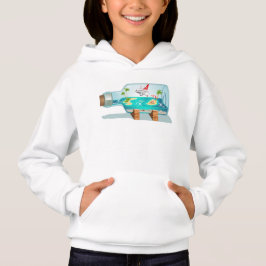 Cartoon Summer Cristal Ball Hoodie