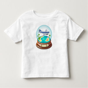 Cartoon Summer Cristal Ball Kleinkind T-shirt