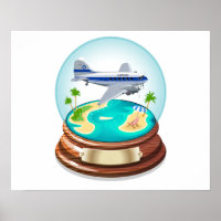 Cartoon Summer Cristal Ball