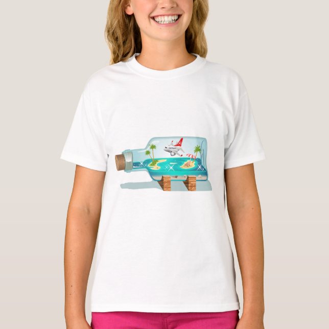 Cartoon Summer Cristal Ball T-Shirt (Vorderseite)