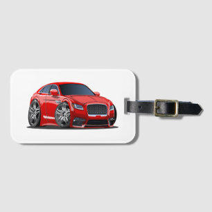 Cartoon Supercar Gepäckanhänger