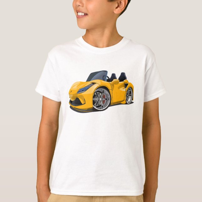 Cartoon Supercar T-Shirt (Vorderseite)