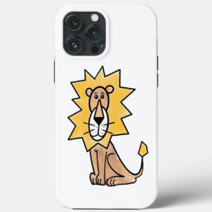 Cartoon süßer Löwe Kinder Retro Safari Dschungel T Case-Mate iPhone Hülle