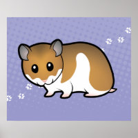 Cartoon Syrian Hamster